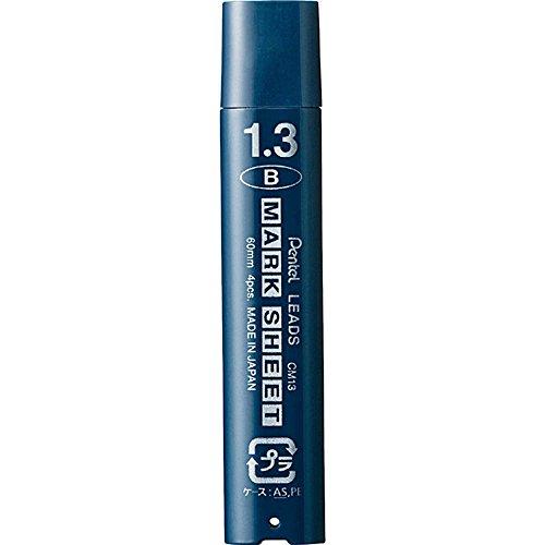 ぺんてる マークシートシャープペン替芯 1.3mm B CM13-B 10個