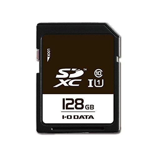 アイ・オー・データ SDXCカード 128GB UHS-I(スピードクラス1)/Class10対応 ...