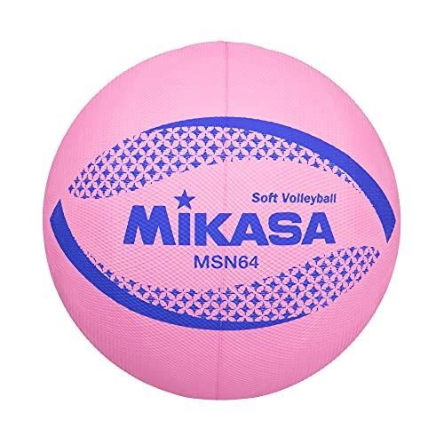 ミカサ(MIKASA) カラーソフトバレーボール 円周64cm 小学生1~4年生用(ピンク) MSN...