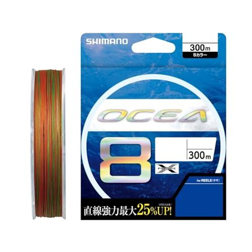 シマノ(SHIMANO) ライン オシア8 300m 2.0号 5カラー LD-A71S