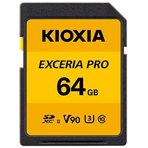 KIOXIA KSDXU-A064G EXCERIA PRO SDXCカード 64GB CLASS1...