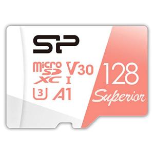 シリコンパワー microSD カード 128GB 【Nintendo Switch 動作確認済】4K対応 class10 UHS-1 U3 最大読込