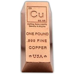 純銅 FINE COPPER 1 ポンド(454g) 99.99 銅インゴット MINT STATE GOLD 1 ポンド (453g) 純銅 (99.9%) インゴット : mochi