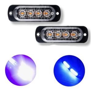 警察車両用 LED補助警告灯 LPシリーズ LP3-M1-R 12V/24V パトライト