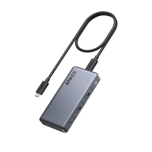 Anker 343 USB-C ハブ (7-in-1, Dual 4K HDMI) 100W USB...