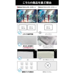 プロジェクタースクリーン 吊り下げ 100イン...の詳細画像4