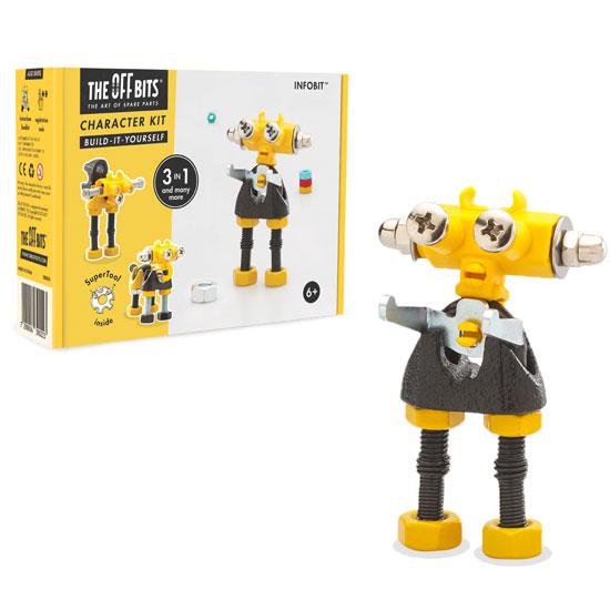 ボーネルンド オフビッツ インフォビット ロボット組立DIYキット ネジ遊び THE OFF BIT...