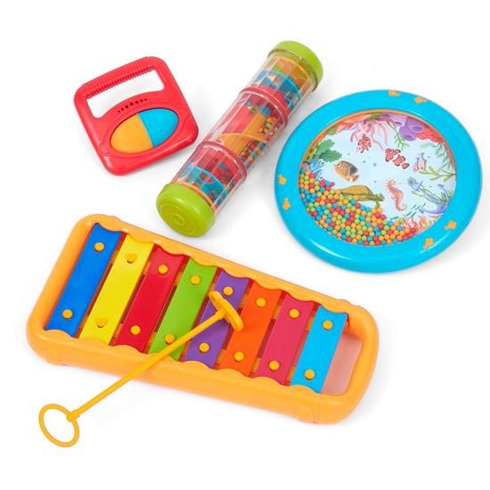 ボーネルンド 音あそびカルテット 楽器のおもちゃ