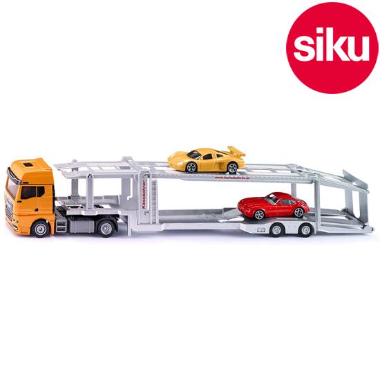 ボーネルンド Siku ジク 輸入ミニカー 3944 MAN車両運搬車 1/50