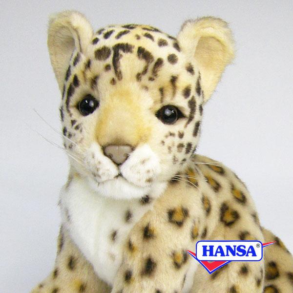 HANSA ハンサ ぬいぐるみ 3423 ヒョウ の仔 豹 赤ちゃん リアル 動物