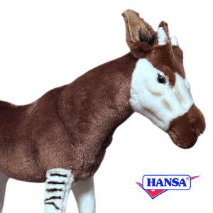 HANSA BH3829 オカピ おかぴ ぬいぐるみ リアル 爆買 母の日 : Dear