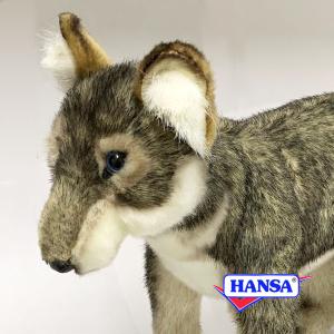 HANSA BH5510 シンリンオオカミ おおかみ 狼 ぬいぐるみ リアル : Dear