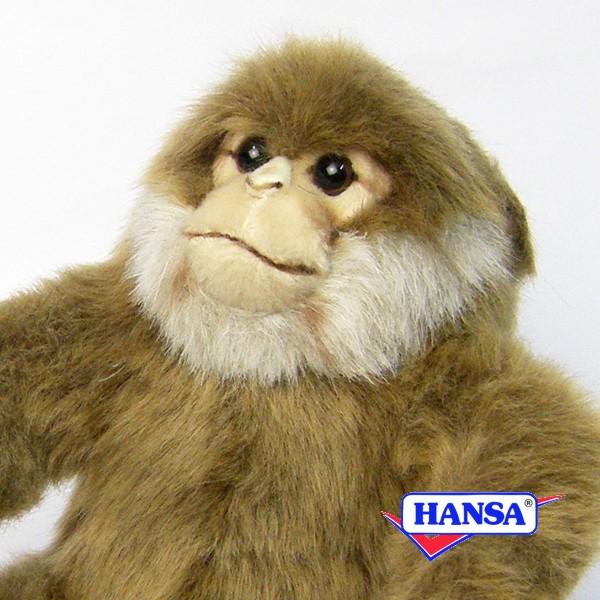 HANSA ハンサ ぬいぐるみ 6319 サル バーバリーマカク リアル 猿 動物