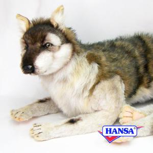 HANSA（ぬいぐるみ） BH6762 オオカミ HANSA おおかみ 狼