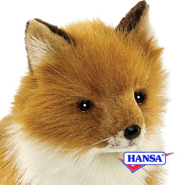 HANSA ハンサ ぬいぐるみ 6996 キツネ 狐 きつね リアル 動物