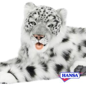 ポイント10倍 期間限定 HANSA ハンサ ぬいぐるみ 6999 ユキヒョウ ジャガード織り 雪豹...