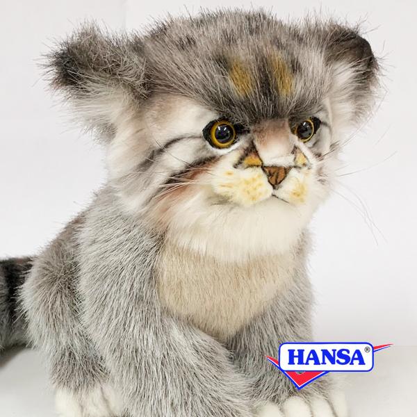 HANSA ハンサ ぬいぐるみ 7299 マヌルネコの仔 マヌル猫 リアル 動物