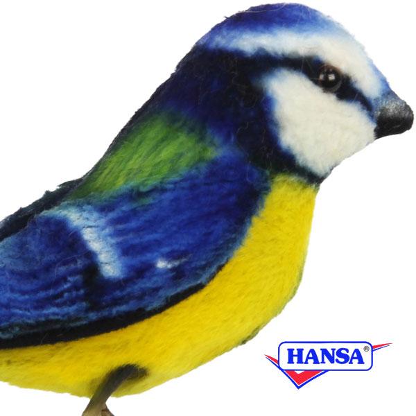 HANSA ハンサ ぬいぐるみ 8210 アオガラ リアル 鳥