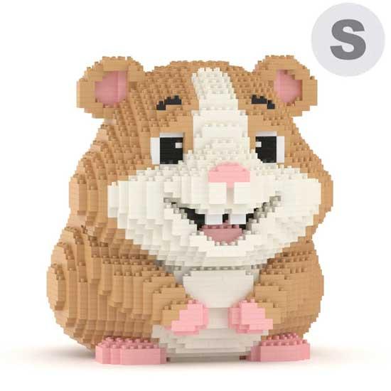【無料ラッピングサービス有り】 JEKCA ジェッカブロック ハムスター 貯金箱 01S Sculp...