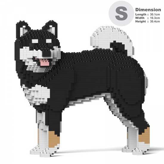 【無料ラッピングサービス有り】 JEKCA ジェッカブロック 柴犬 黒 02S-M01 Sculpt...