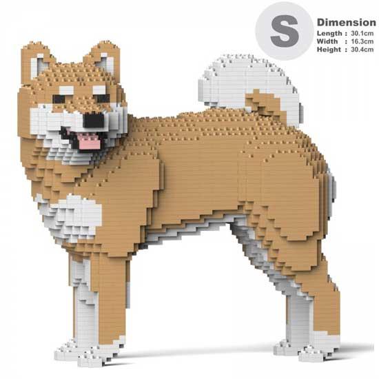 【無料ラッピングサービス有り】 JEKCA ジェッカブロック 柴犬 ベージュ 02S-M02 Scu...