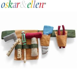 Oskar&Ellen布製身長計ハイチャートワイルドアニマル オスカーアンドエレン（Oskar&Ellen）ハイチャート お名前入り