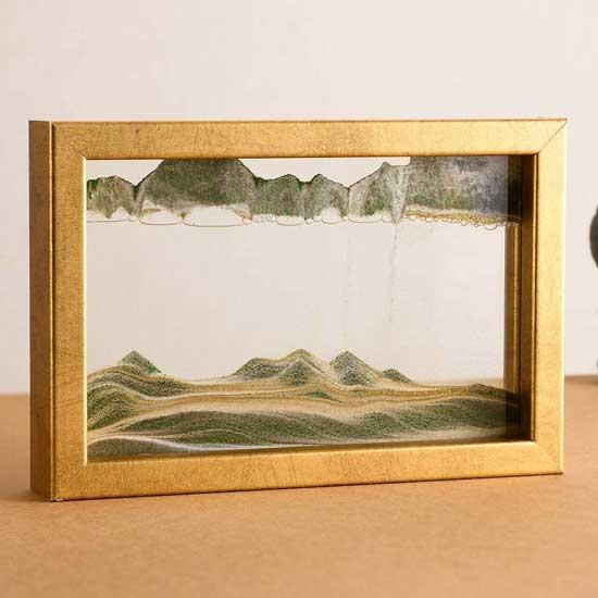 【無料ラッピングサービス有り】 サンドピクチャー ホライゾンギャラリー リッチゴールド 14×21×...