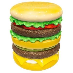 ロータリーヒロ ハンバーガー インテリア オブジェ 椅子 チェア アメリカン雑貨 ロータリーヒロ ハンバーガー チェア 椅子 スツール おもしろ雑貨