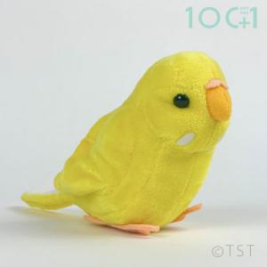 ポイント10倍 期間限定 ぬいぐるみ100+1 101 セキセイインコ ルチノー SM150