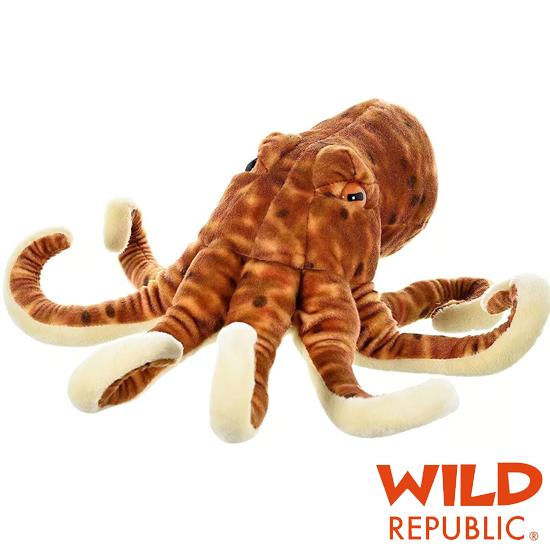 Wild Republic ワイルドリパブリック ぬいぐるみ 10939 ミズダコ たこ 海の生き物...