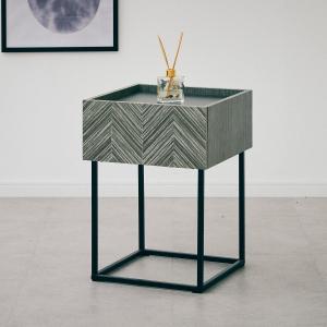 DUENDE（デュエンデ） TUBE&ROD oil stain finished Blackサイド