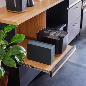 キッチンカウンター 日本製 大川家具 180c...の詳細画像2