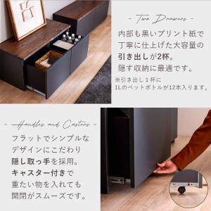 ベンチ収納 90cm 国産 完成品 リビング収...の詳細画像4