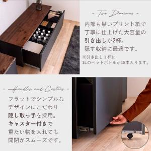 ベンチ収納 120cm 国産 完成品 リビング...の詳細画像4