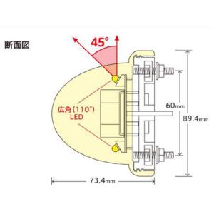 LEDマーカー KB45 24V 車検適合品 ...の詳細画像4