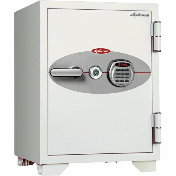 デジタルテンキー式 耐火金庫 80kg 金庫 90分耐火 ディプロマット W470×D510×H66...