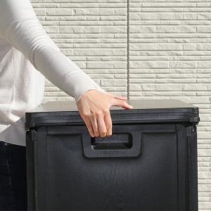 収納BOXベンチ(38356) 190L ブラ...の詳細画像4