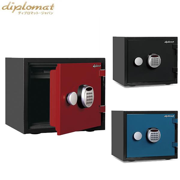 耐火・耐水 デザイン金庫 クリスタルシリーズ 小型 耐火60分 テンキー式 家庭用 業務用 金庫 1...