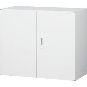 両開き 書庫 スチール戸 生興 W880×D400×H1850(mm) 棚板4枚付き 