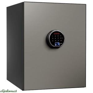 タッチパネル+指紋認証式 耐火金庫 100kg 金庫 90分耐火 ディプロ