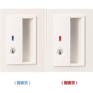 スタンダードロッカー 8人用 シリンダー錠 ホ...の詳細画像2