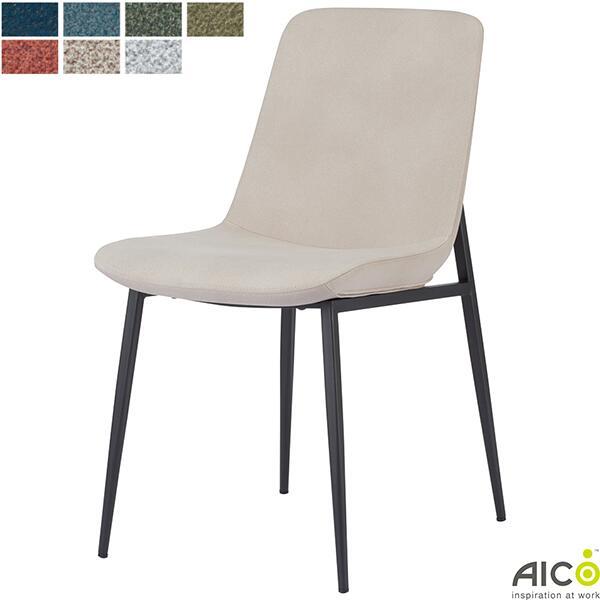 ミーティングチェア ファブリック 撥水 防汚 布張り デスク パソコン ワーク オフィス家具 Aic...