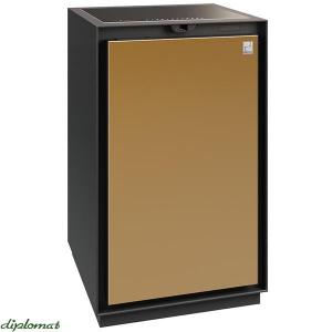 開梱設置別途 指紋認証+テンキー式 耐火金庫 シャンパンゴールド PLD7000BL タッチパネル 防盗 貴重品保管 かっこいい PALLADIUMシリーズ ディプロマット