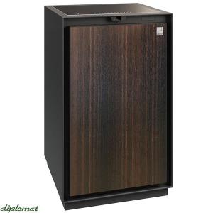 開梱設置別途 指紋認証+テンキー式 耐火金庫 スモークホワイトオーク PLD7000BL タッチパネル 防盗 貴重品保管 かっこいい PALLADIUMシリーズ ディプロマット