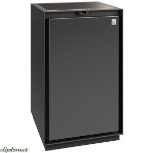 開梱設置別途 指紋認証+テンキー式 耐火金庫 チタニウムブラック PLD7000BL タッチパネル 防盗 貴重品保管 かっこいい PALLADIUMシリーズ ディプロマット