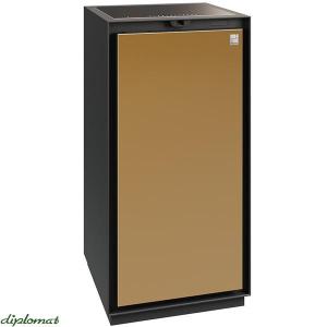 開梱設置別途 指紋認証+テンキー式 耐火金庫 シャンパンゴールド PLD9000BL タッチパネル 防盗 貴重品保管 かっこいい PALLADIUMシリーズ ディプロマット