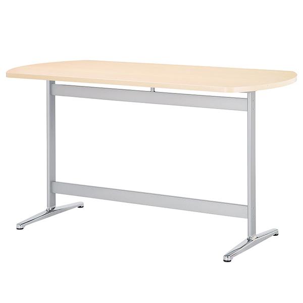 会議テーブル ボート型 幅1800×奥行900×高さ1000mm ハイテーブル STT-1890B ...