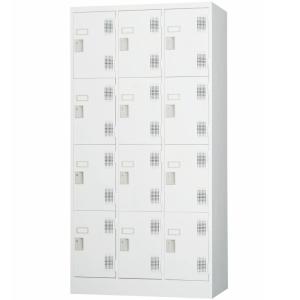 エーコー 貴重品保管庫 (貴重品ロッカー) ダイヤル錠 2列6段 12