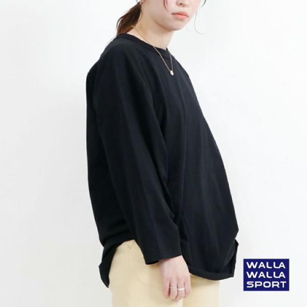 ワラワラスポーツ Tシャツ 七分袖 メンズ WALLA WALLA SPORT 3/4 BASEBA...