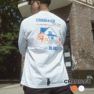 ★特別価格★返品交換不可 チャリアンドコー Tシャツ カットソー 長袖 CHARI&CO HOUSING LOAN L/S PKT TEE ハウジングローン ロングスリーブ ポケットTEE｜sora-onlinestore